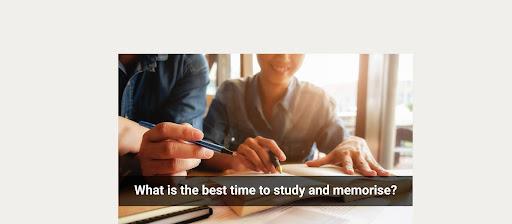7 Best Practical Strategies to Enhance Memory Retention - Best Time to Study and Memorize for Students